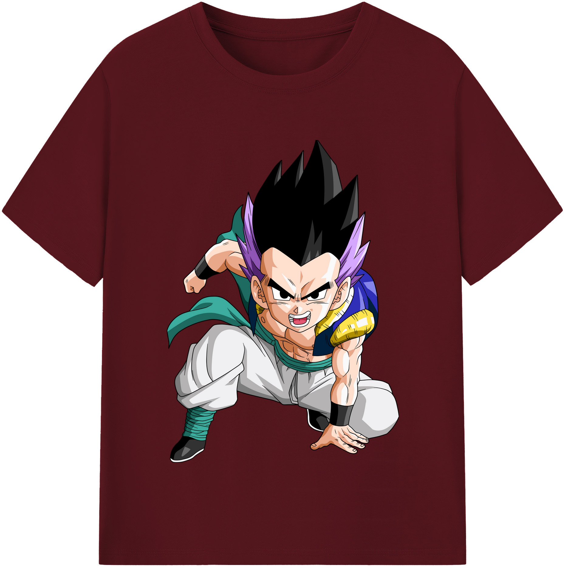 （画像用） ドラゴンボール 孫 悟飯（そんごはん）DRAGON BALL Son Gohan 綿100％半袖Tシャツ（フロントプリント）